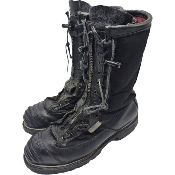 Honeywell Pro Series 3006 Vibram Firefighting EMS Work Boots Black Men's 8.5D - Picture 10 of 14